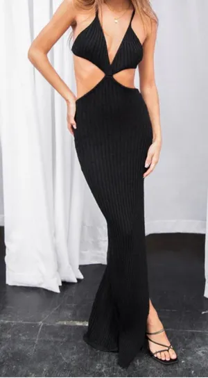 Beginning Boutique Halie Knit Dress thumbnail 1