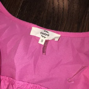 Entro pink boho poof dress size small thumbnail 4