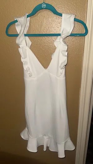 Angel Biba Dress White thumbnail 1