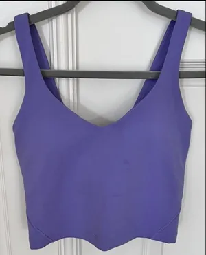 Lululemon Purple Lavender Align Tank Top Size 4 thumbnail 1