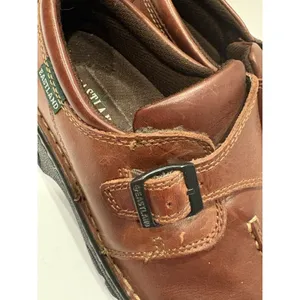 Eastland Syracuse Brown Leather Mary Jane Comfort Shoes Women’s 8W Wide EUC thumbnail 8