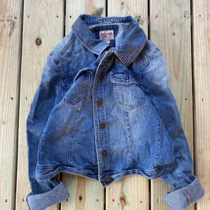 Blue‎ denim jean jacket Blue Size L thumbnail 1