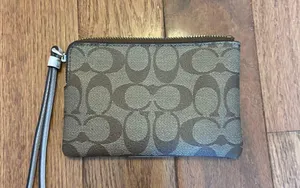 Coach Corner Zip Wristlet thumbnail 2