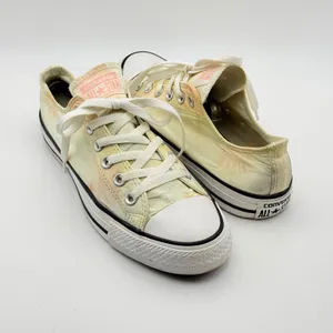 Converse Chuck Taylor Sneakers Womens 8 Yellow Palm Tree Tie Dye Low Top Shoes thumbnail 8