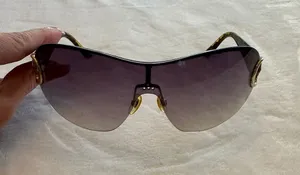 Gucci Women's Shield Sunglasses in Purple Gradient with Gold Accents- GG 2875/S thumbnail 1