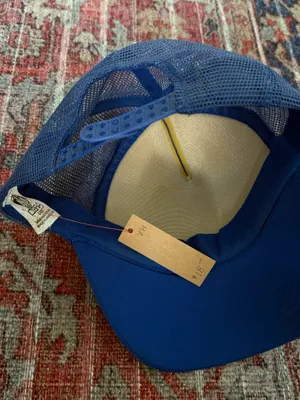 “vintage” nashville trucker hat Blue thumbnail 4