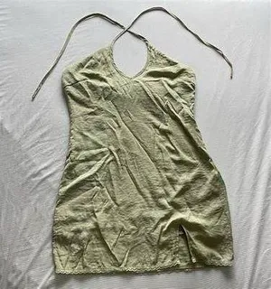 Princess Polly Cindy mini sage dress halter sexy flirty 10 thumbnail 3
