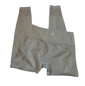 Gymshark Energy Seamless Leggings Gray L High Waisted Mesh EUC GLLG5040 thumbnail 1