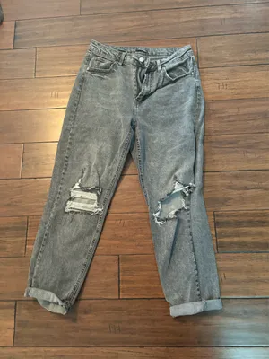 Wild Fable Grey distressed jeans thumbnail 1