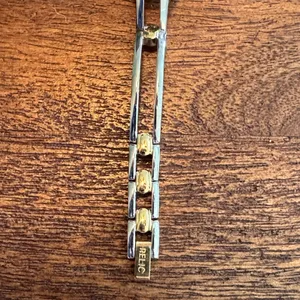 Relic Two-Tone Watch with Red Watch box Box EUC thumbnail 4