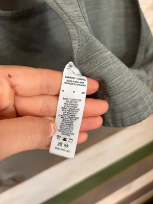 gray nike sports bra thumbnail 3