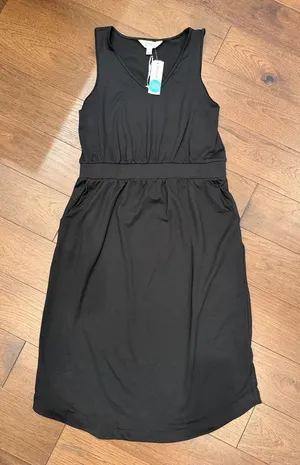 Market & Spruce Gina V-Neck Knit Midi Size Medium NWT - C67-095 thumbnail 1