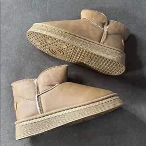 Women’s Mini Platform Ankle Boots Faux Fur Lined Size 9 (EU41) NEW thumbnail 5