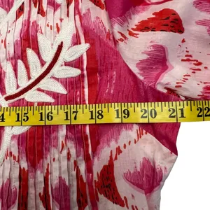 Soft Surroundings Womens Ikat Tunic Dress Size M Embroidered Beach Resort Boho thumbnail 7
