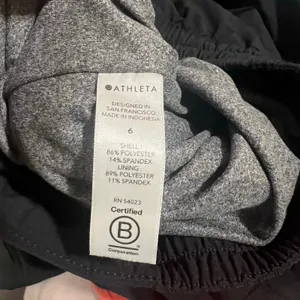 Athleta Chelsea Cargo Lined Jogger Pants in black 6 thumbnail 7