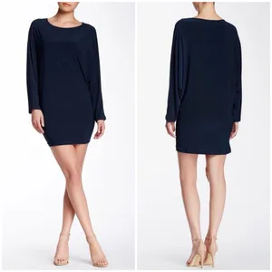 🆕 Von Ronen New York Dolman Sleeve Fitted Mini Dress in Navy thumbnail 11