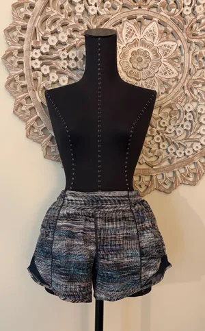 Striped Lululemon Shorts thumbnail 1