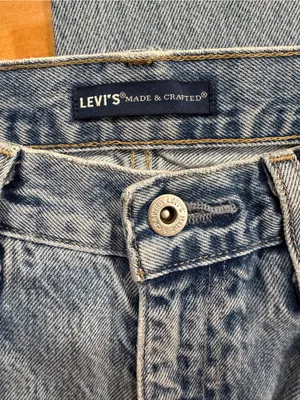 Levi's Made & Crafted "The Column" High Rise Jeans 26x30 Organic Cotton thumbnail 3