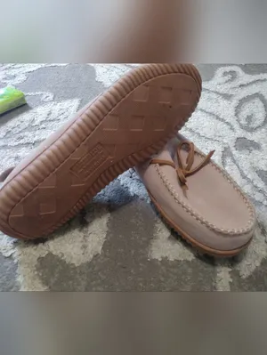 Dearfoams Fireside Plush Lined Moccasin Slippers Dusty Pink thumbnail 5