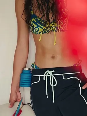 NWOT Free People Movement Make Your Mark Shorts Large thumbnail 6