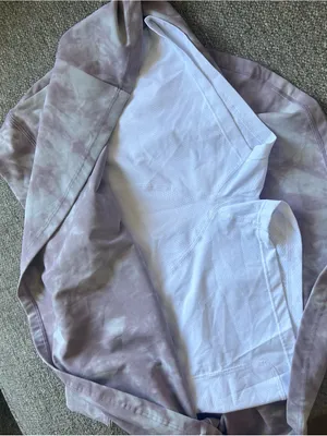 Stelle Pleated Tennis Skirt - Lavender & White Tie-Dye | Size Large thumbnail 7