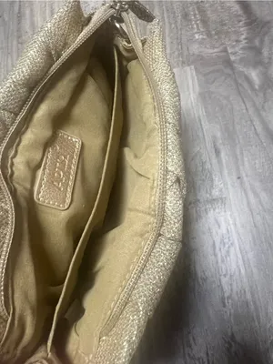 Apt 9 Gold Metallic Pleated Evening Clutch Bag Wristlet Purse thumbnail 6