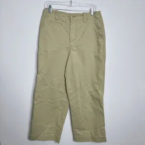 Madewell Relaxed Chino Pants In Pale Lichen Green Size 8 Minimalist‎ Effortless thumbnail 2