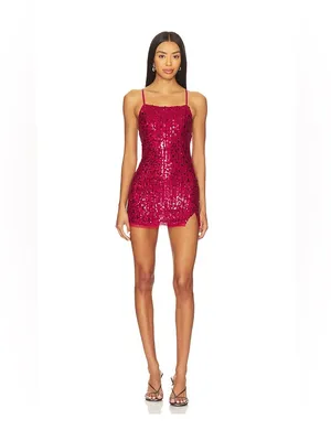 Free People Midnight Kiss Mini Slip Dress thumbnail 6