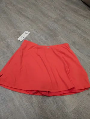 NWT Harmony Balance Vibrant Coral Athletic Skort Size Medium thumbnail 5