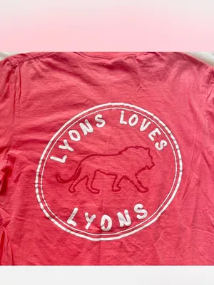 Notre Dame Lyons Hall dorm tee Pink Size M thumbnail 5