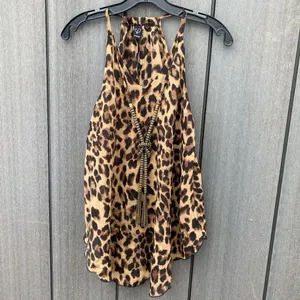 Windsor Animal Print Top With Chain‎ Tie thumbnail 9
