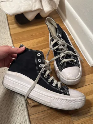 Converse Black Platform High Top thumbnail 3