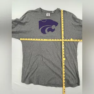 Pressbox Kansas State Wildcats Long Sleeve Spirit Jersey Medium thumbnail 7