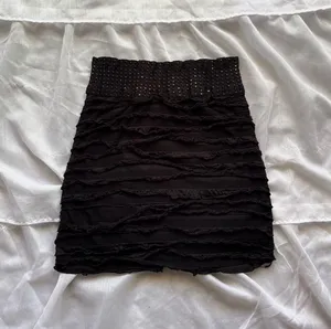 Y2K True Vintage 579 Ruffle Mini Skirt with Sparkle Waistband thumbnail 1
