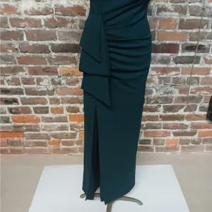 Xscape Formal Evening Gown Sz 4 Green Wedding Guest Party Mother of Bride Prom thumbnail 6