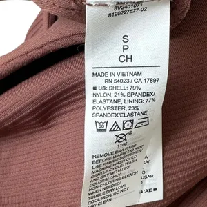 Old Navy Brown Padded Powersoft Light Support Sports Bra Women Small NWT | 54-24 thumbnail 4