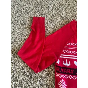 Star Wars Woman's R2D2 Red Ugly Christmas Sweater Size‎ XS thumbnail 4
