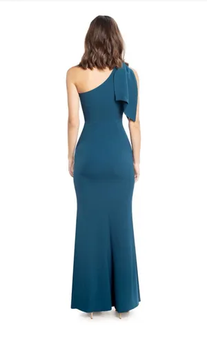 Dress the Population Georgina Peacock Blue Gown NWT thumbnail 2