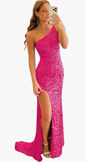 Hot Pink New Prom Dress thumbnail 1