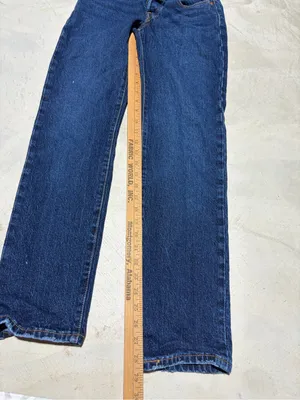 Levi’s 501 Dark Blue Denim Jeans 25 x 30 thumbnail 6
