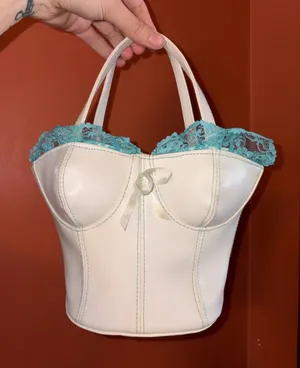 Y2K vintage corset purse thumbnail 1