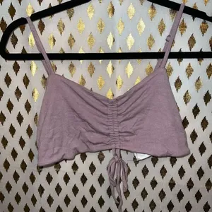 💖5/$40 Aster smoothie pink bralette crop top size S thumbnail 3