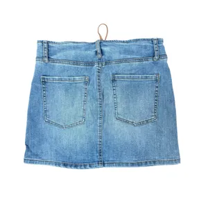 Garage XS Denim Lace-Up Mini Skirt thumbnail 2
