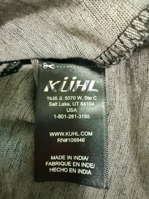 Kuhl Men's Dark Gray Hooded Long-Sleeve Shirt thumbnail 5