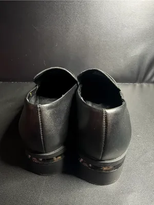 Franco Sarto Black Leather Loafers thumbnail 4