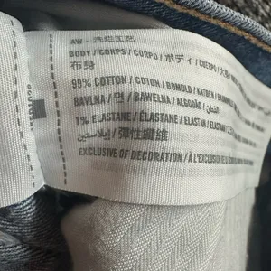 Abercrombie & Fitch Ankle Straight Ultra High Rise Jeans Size 29/8XL Medium Wash thumbnail 6