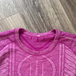 lululemon Magenta Crew Neck womens long sleeve top Rest Less Pullover thumbnail 6