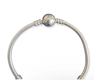 Pandora Disney Moments Sparkling Mickey Mouse & Snake Chain Bracelet thumbnail 5