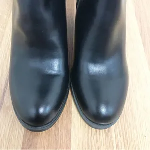 SOUL Naturalizer Black‎ Wide Calf Chunky Heel Boot Knee High Size 6.5 New thumbnail 4