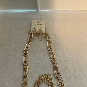 Pomina Necklace &Earrings Gold thumbnail 2